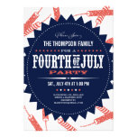Freedom Fireworks Fourth of July Party Invitations