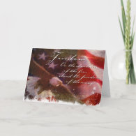 Freedom Flag with Eagle-3 Greeting Card