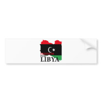 Freedom for Libya Bumper Sticker