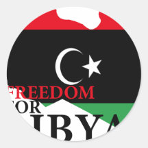 Freedom for Libya Sticker