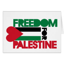 Freedom for Palestine Greeting Card