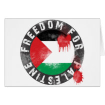 Freedom for Palestine Greeting Card