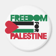 Freedom for Palestine Fridge Magnet
