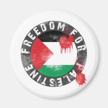 Freedom for Palestine Refrigerator Magnet