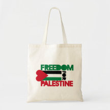Freedom for Palestine Tote Bags