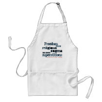 Freedom from Religious Dogma Apron