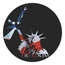 Freedom - Got guns? (Large Dark) stickers