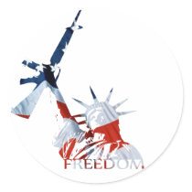 Freedom - Got guns? stickers