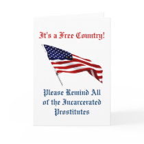 Freedom Greeting Card