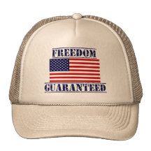 Freedom Guaranteed U.S. Flag Trucker Hat