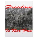 Freedom Is Not Free #002 Letterhead Template