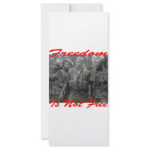 Freedom Is Not Free #002 Rack Card