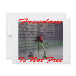 Freedom Is Not Free #004 Invitation
