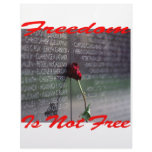 Freedom Is Not Free #004 Letterhead Design