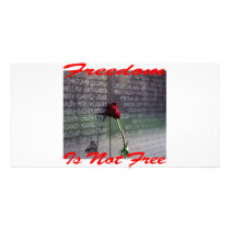 Freedom Is Not Free #004 Photo Greeting Card