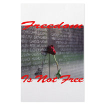 Freedom Is Not Free #004 stationery