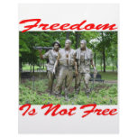Freedom Is Not Free #005 Letterhead Template