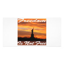 Freedom Is Not Free #008 photo cards