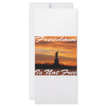Freedom Is Not Free #008 rack cards