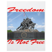 Freedom Is Not Free Flyer Design
