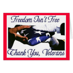 freedom_is_not_free greeting cards