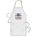 Freedom Is Sweet Patriotic Cupcake Apron apron