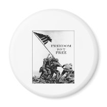 Freedom Isn't Free magnets by designs_by_matthew Freedom Isn't Free magnets