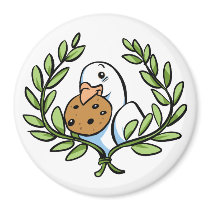 Freedom! Justice! Cookies! (Dove) Magnet