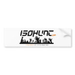 Freedom of Information Black - No Background Bumper Sticker