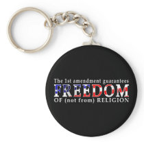 Freedom of Religion keychain