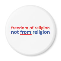 Freedom of religion not from religion magnets