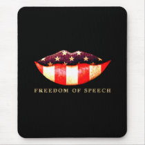 Freedom of Speech Mouse Pad