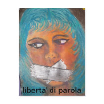 freedom of speech post card