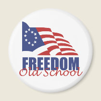 Freedom "Old School" magnets