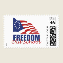 Freedom "Old School" stamps