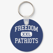 Freedom - Patriots - High - Morganton keychains by customteamsportswear Freedom - Patriots - High - Morganton keychains