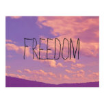 Freedom Postcard postcards