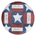 Freedom Quilt Plate