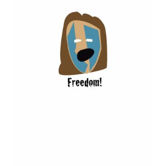 Freedom Braveheart ToonEES shirt design