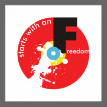 Freedom Starts poster posters