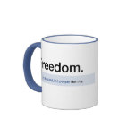 Freedom Status Update Mug