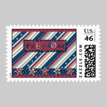 Freedom Stripe Stamp stamps