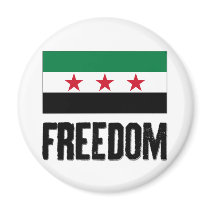 Freedom - Syria Magnet