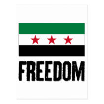 Freedom - Syria Postcard