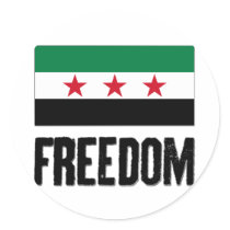 Freedom - Syria Sticker