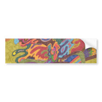 "Freedom to Fly" Abstract bumper stickers by RLMdesignes "Freedom to Fly" Abstract bumper stickers