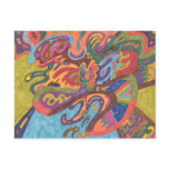 Freedom to Fly, original abstract - Customized Postcard
