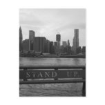 Freedom Tower New York City - "STAND UP " Postcard