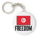 Freedom - Tunisia Key Chains