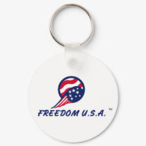 Freedom U.S.A. Keychain by freedomusa Freedom U.S.A. Keychain